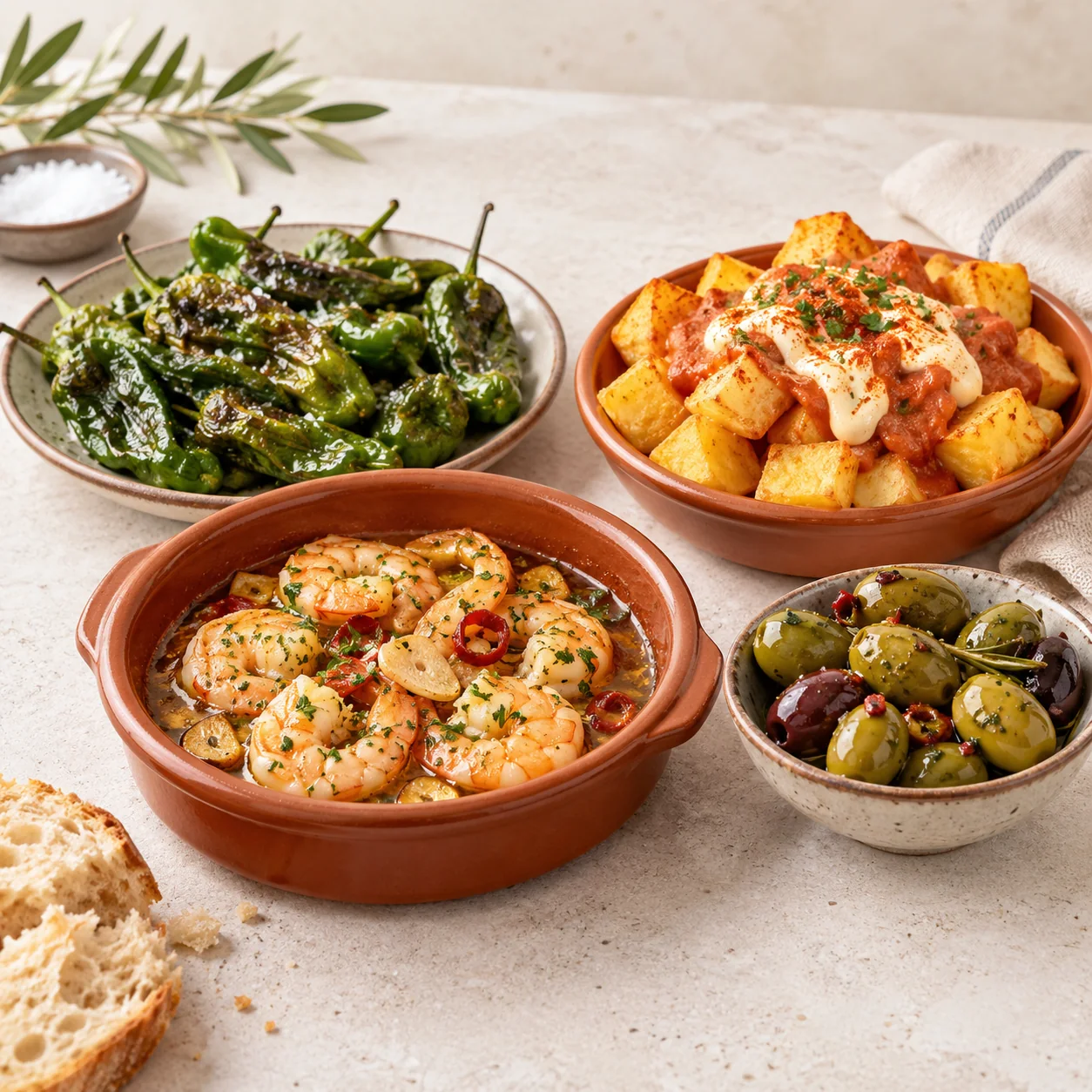 Selección de productos Tapas&GO